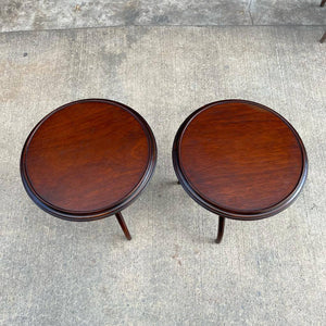 Pair of Federal Style Mahogany Side Tables, c.1960’s