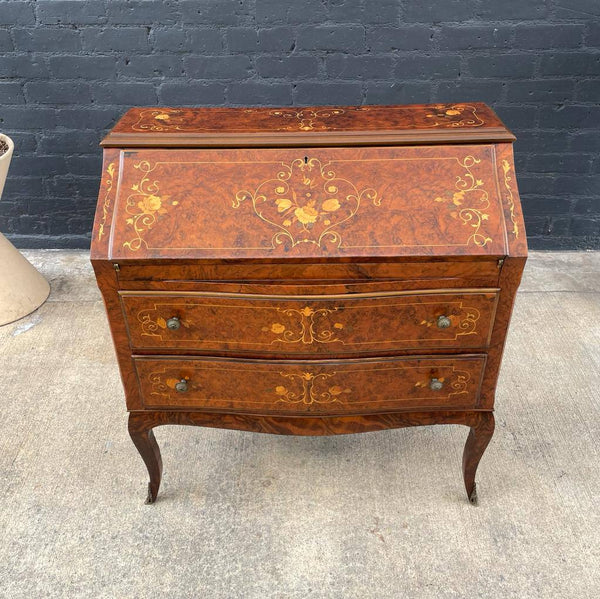 Vintage French Louis XV Style Drop-Leaf Desk, c.1960’s