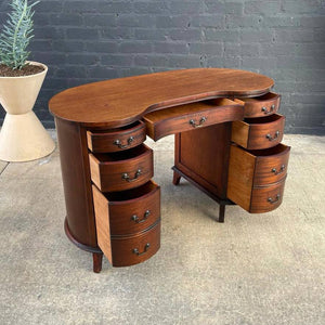 Vintage Mahogany Writing Desk, c.1950’s