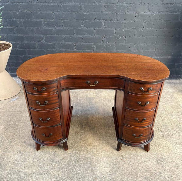 Vintage Mahogany Writing Desk, c.1950’s
