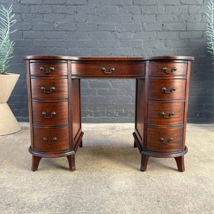 Vintage Mahogany Writing Desk, c.1950’s