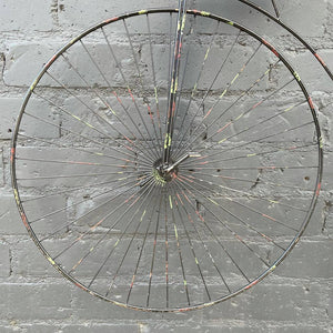 Mid-Century Modern Bicycle Wall Hanging Sculpture by Curtis Jere, c.1980’s