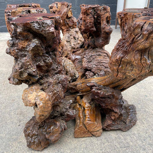 Vintage Free Form Root Coffee Table / no Glass Top