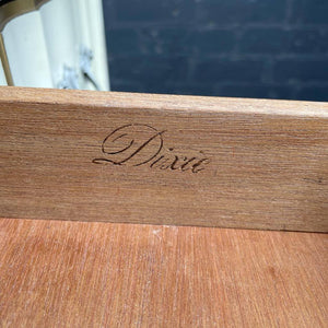 Vintage French Provincial Style Desk with Bookcase, c.1960’s