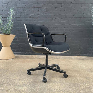 Original Knoll Swivel Office Chair by Charles Pollock