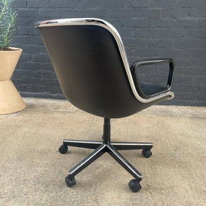 Original Knoll Swivel Office Chair by Charles Pollock