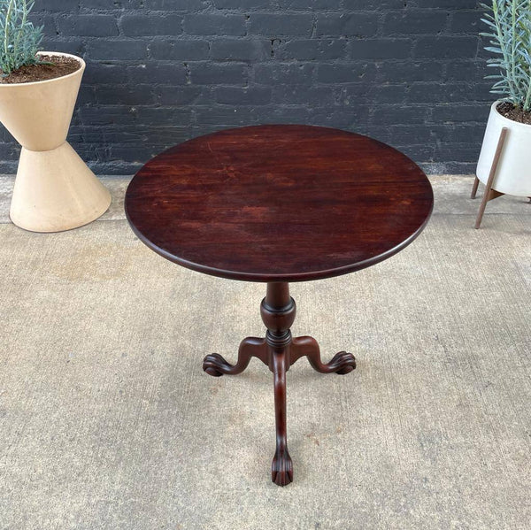 Antique Mahogany Federal Style Drop-Down Table, c.1950’s