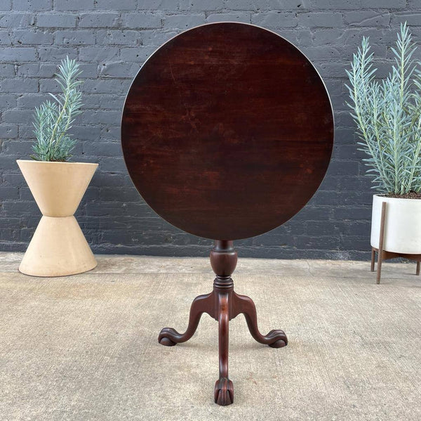 Antique Mahogany Federal Style Drop-Down Table, c.1950’s