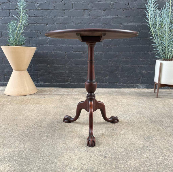 Antique Mahogany Federal Style Drop-Down Table, c.1950’s