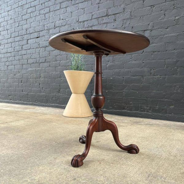 Antique Mahogany Federal Style Drop-Down Table, c.1950’s