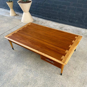 Mid-Century Modern Walnut & Oak “Acclaim” Coffee Table by Lane Furniture, c.1960’s