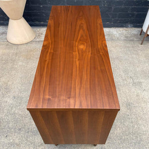 Mid-Century Modern Walnut Writing Desk by Harmony House, c.1960’s