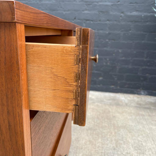 Mid-Century Modern Walnut Writing Desk by Harmony House, c.1960’s