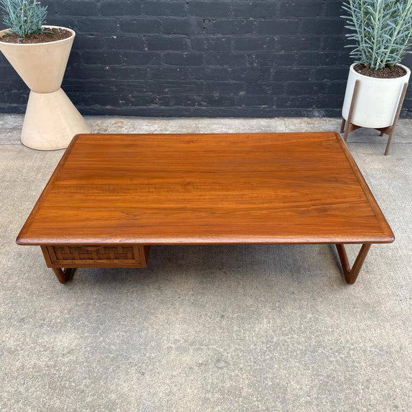 Mid-Century Modern Walnut Double Sided Coffee Table by Lane Furniture, c.1960’s