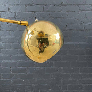 Mid-Century Modern Brass Floor Lamp by Koch & Lowy, c.1960’s