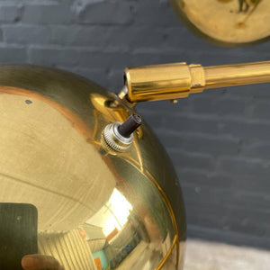 Mid-Century Modern Brass Floor Lamp by Koch & Lowy, c.1960’s
