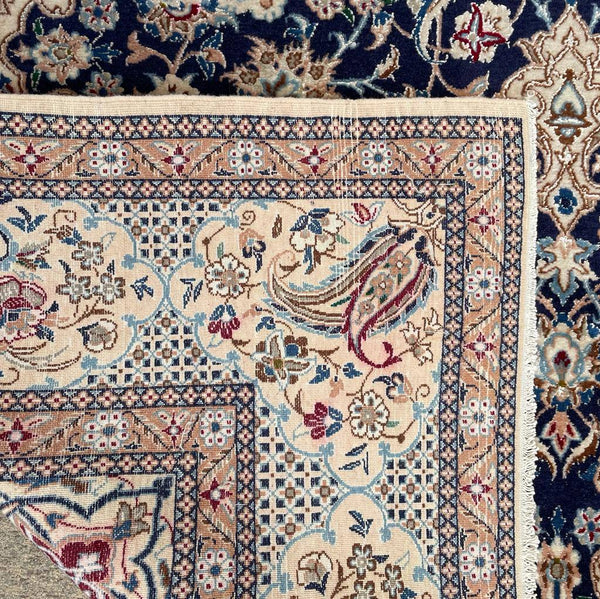 Vintage Hand Woven Wool Carpet Rug