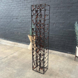 Arthur Umanoff Style Free-Standing Wine Rack