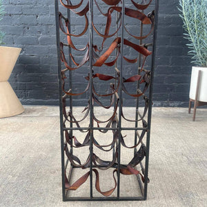 Arthur Umanoff Style Free-Standing Wine Rack