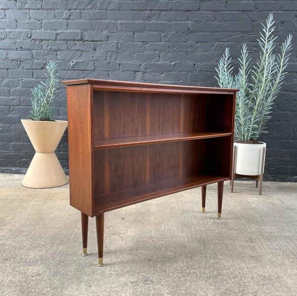 Mid-Century Modern Walnut Bookcase Shelf, c.1960’s