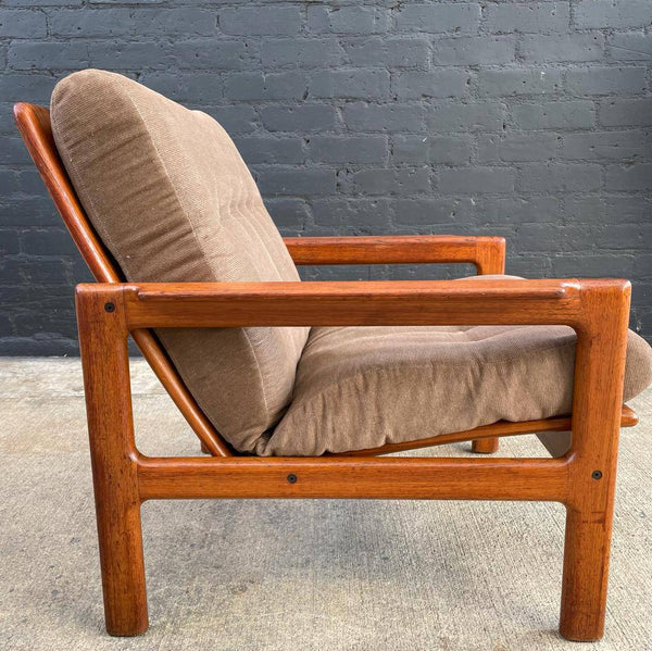 Pair of Danish Modern Teak Lounge Chairs, c.1960’s