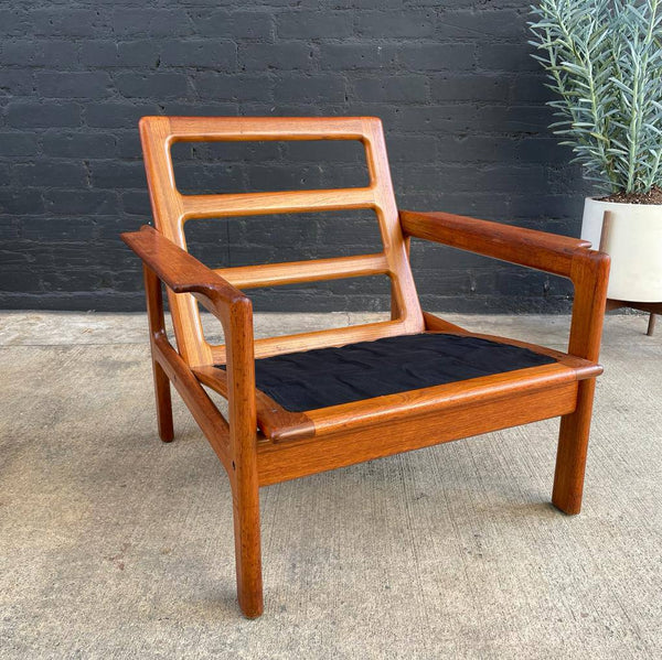 Pair of Danish Modern Teak Lounge Chairs, c.1960’s