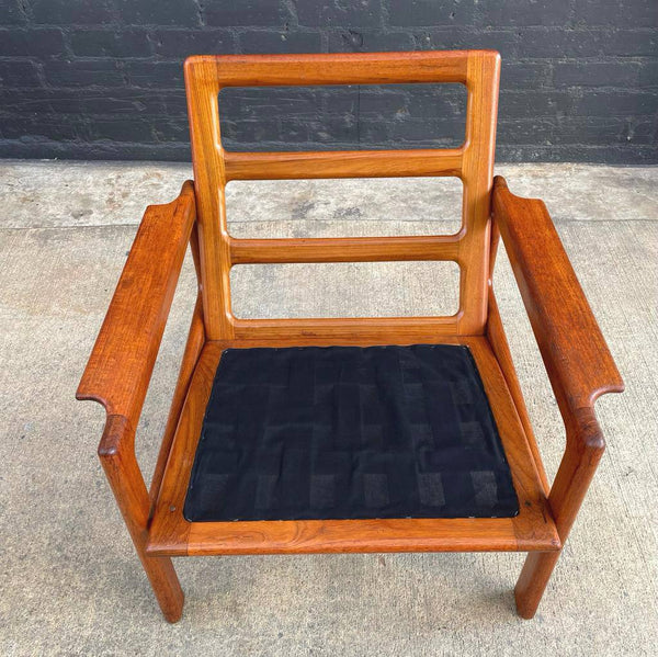 Pair of Danish Modern Teak Lounge Chairs, c.1960’s