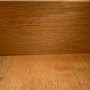 Mid-Century Modern Walnut Highboy Chest of Drawers by American of Martinsville, c.1960’s