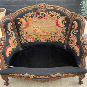 Antique French Style Love Seat Sofa, c.1930’s