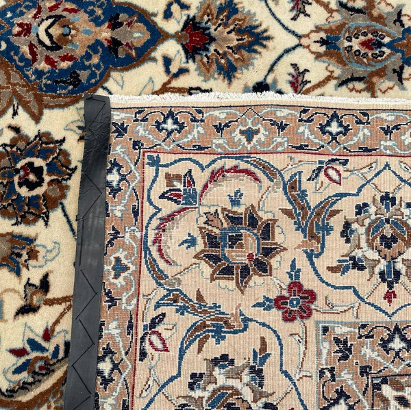 Vintage Hand-Woven Wool Rug Carpet