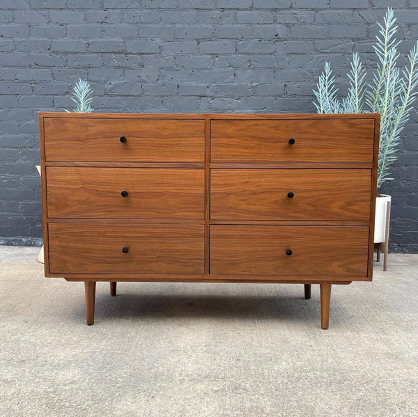 Mid-Century Modern Walnut Dresser by Dixie Furniture, c.1960’s