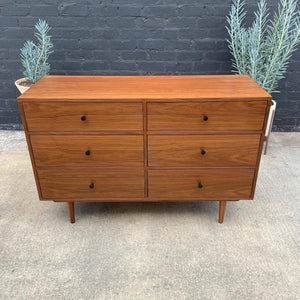 Mid-Century Modern Walnut Dresser by Dixie Furniture, c.1960’s