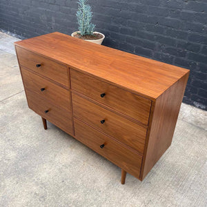 Mid-Century Modern Walnut Dresser by Dixie Furniture, c.1960’s