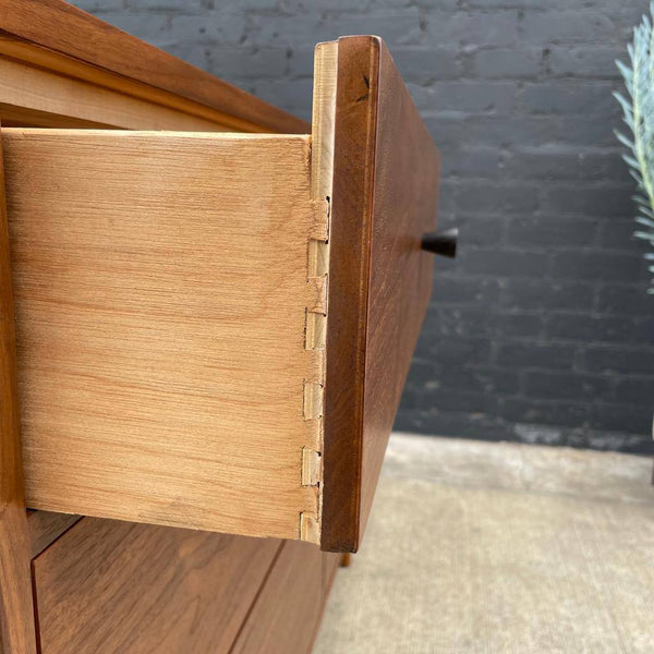 Mid-Century Modern Walnut Dresser by Dixie Furniture, c.1960’s