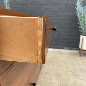 Mid-Century Modern 6-Drawer Walnut Dresser, c.1960’s