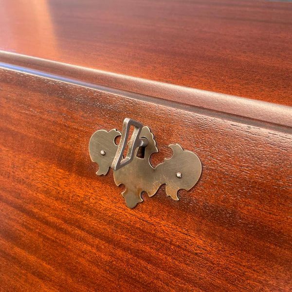 Vintage Antique Mahogany Drop-Down Secretary Desk, c.1960’s