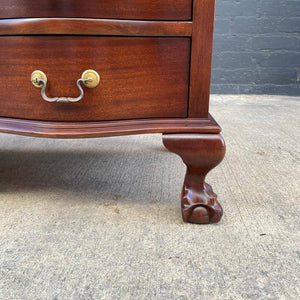 Vintage Antique Mahogany Drop-Down Secretary Desk, c.1960’s
