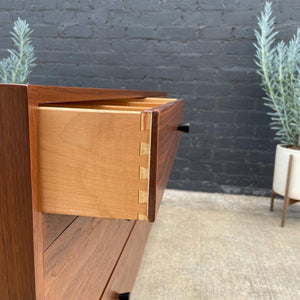 Mid-Century Modern 6-Drawer Walnut Dresser, c.1960’s