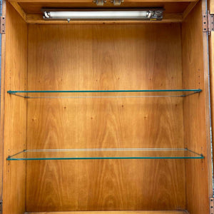 Vintage Traditional Style Cabinet with Sliding Desk, 1960’s