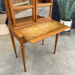 Vintage Traditional Style Cabinet with Sliding Desk, 1960’s