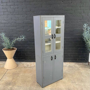 Vintage Metal Display Cabinet, c.1980’s