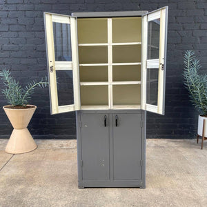 Vintage Metal Display Cabinet, c.1980’s