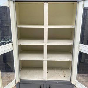 Vintage Metal Display Cabinet, c.1980’s