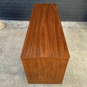 Mid-Century Modern Walnut 9-Drawer Dresser, c.1960’s