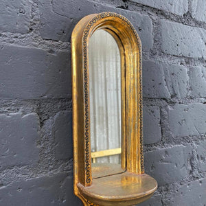 Pair of Italian Style Wall Mount Mirror Sconces, c.1960’s