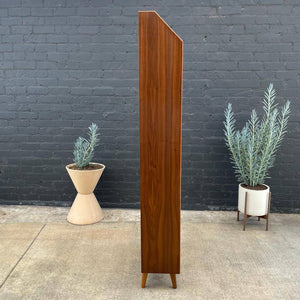 Mid-Century Modern Walnut Bookcase Shelf, c.1960’s