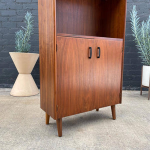 Mid-Century Modern Walnut Bookcase Shelf, c.1960’s