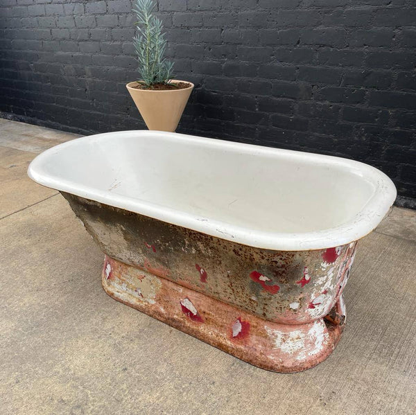 Vintage Porcelain Bath Tub