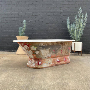 Vintage Porcelain Bath Tub