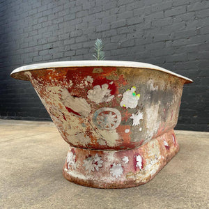 Vintage Porcelain Bath Tub